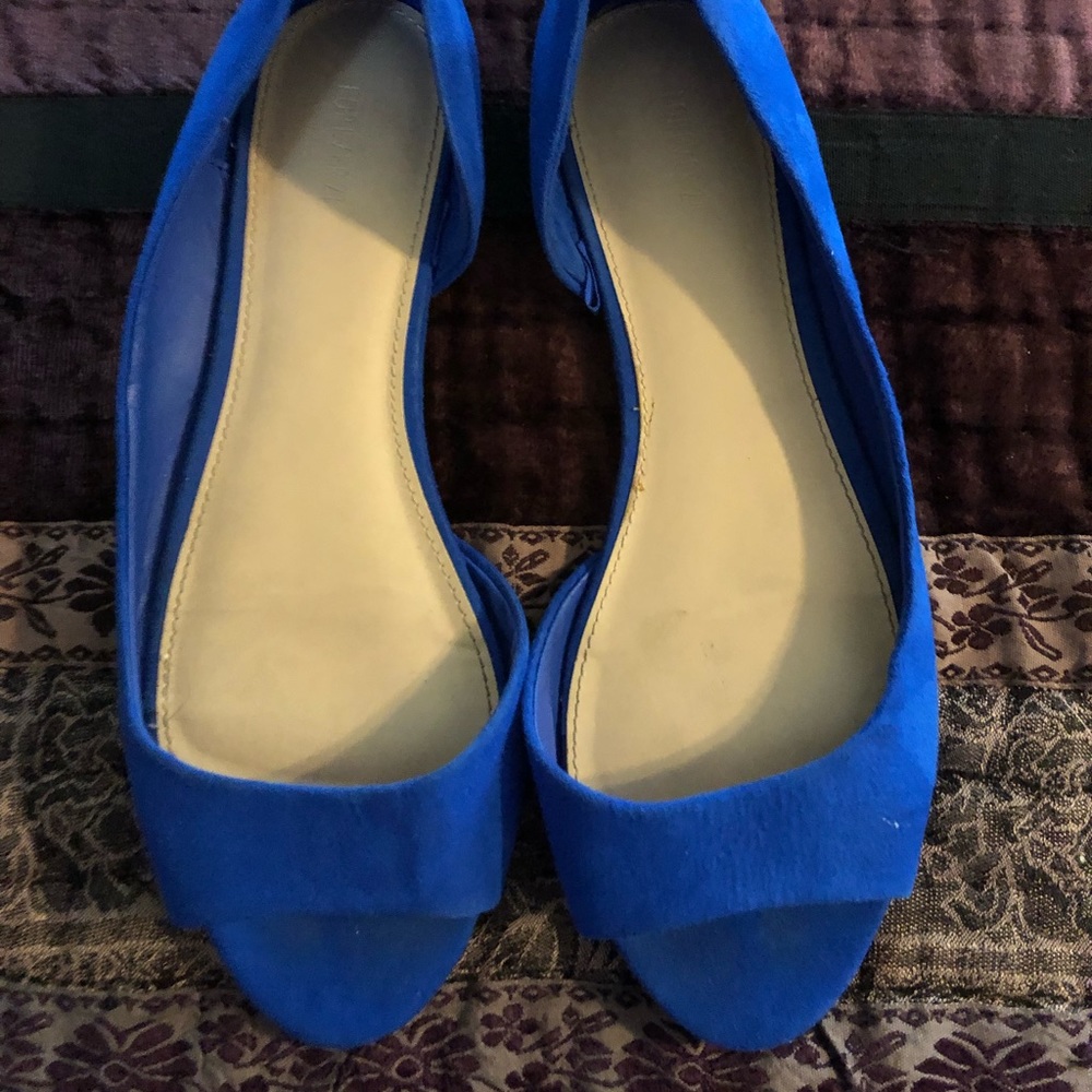 Royal blue Forever 21 flats